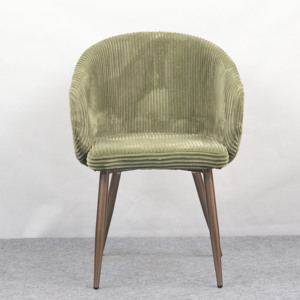 Chaise de salle à manger en velours vert, chaises de salle à manger en velours <span class=keywords><strong>Madame</strong></span>, chaise de salle à manger en velours Silla Para Tocador, chaise de <span class=keywords><strong>restaurant</strong></span> - Product Image 2