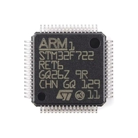 Microcontrolador STM32F722RET6 ARM Cortex-M7 de Alto Rendimiento, 216MHz, 512KB Flash, 256KB SRAM, LQFP-64, Grado Industrial
