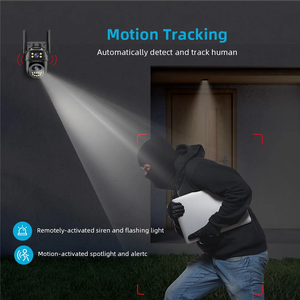 Phát hiện chuyển động TOP 10 Trung Quốc ban nhạc icsee 6MP 4k 8MP giám sát wifi thông minh CCTV Home an ninh Ống kính kép ngoài trời PTZ <span class=keywords><strong>IP</strong></span> <span class=keywords><strong>Camera</strong></span> - Product Image 3