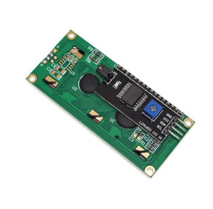 Горячая доступная 2020 1602 LCD 2*16 дисплей экран I2C Модуль желтый зеленый свет - Product Image 3