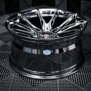 Cerchi Forgiati Cromati Personalizzati a Concavità Profonda 6061-T6 da 18, 19, 20, 21, 22 Pollici 5x112, 5x114.3, 5x120 per BMW, Audi, Nissan <span class=keywords><strong>GTR</strong></span> - Product Image 4