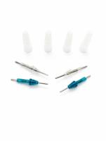 Aiguille de distribution avec adaptateur Luer vers tuyau barbelé, pointe biseautée en acier inoxydable, pour connexion de tubes en silicone, distributeur de colle liquide