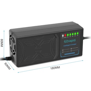 Nuevo Cargador Inteligente de Batería para Bicicleta Eléctrica de 60V, Cargador de Plomo-Ácido de Alta Calidad de 60V20AH para Scooters y Motocicletas <span class=keywords><strong>Gan</strong></span> - Product Image 6