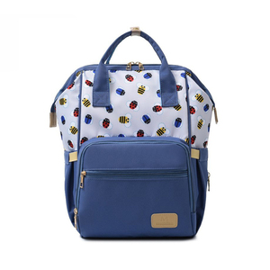 Nuova Borsa Mamma e Bambino alla Moda con Cartoni Animati Rosa, Grande Capacità, Design Elegante, <span class=keywords><strong>Zaino</strong></span> <span class=keywords><strong>Porta</strong></span> Pannolini da Viaggio per Mamme - Product Image 6