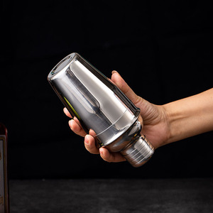 Coctelera de Acero Inoxidable de Primera Calidad para Bartender, con Logotipo Personalizado Directo de Fábrica, 250/350/550/750 ml - Product Image 4