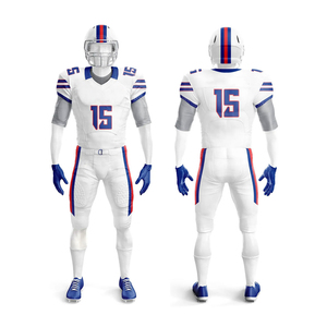 Impresión profesional Venta caliente Mejor fabricación Uniforme de fútbol americano Tamaño personalizado y color Uniforme de fútbol americano - Product Image 1