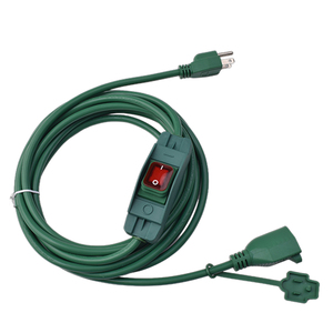 Mỹ 3-pin Mỹ cáp điện NEMA wd6 Ổ cắm điện dây màu đen điện dải chúng tôi với công tắc điều khiển và ổ cắm với bụi che - Product Image 1