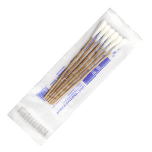 Hisopos de Algodón Médicos Desechables Estériles de 20cm y 25cm, con Cabeza Grande para Examen Ginecológico, Oído, Nariz y Garganta - Product Image 2