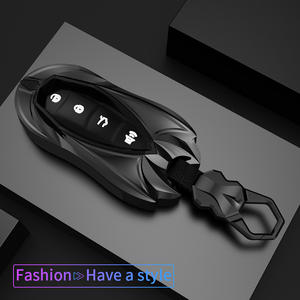 <span class=keywords><strong>Accessoires</strong></span> de couverture de clé de luxe Para Autos 2022 quatre boutons porte-clés de voiture en alliage de Zinc Carkey Case pour Geely - Product Image 5