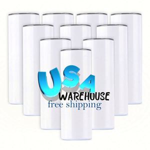 Envío Gratis en EE. UU. Tazas de Doble Pared para Sublimación, 15, 20 y 30 Onzas, Vasos Delgados Rectos de 20 Onzas - Product Image 1