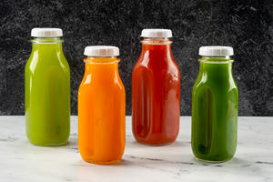 Bouteille en verre de lait carrée française créative de 12oz 16oz 32oz pour boisson de café de jus de pression à froid avec bouchon inviolable - Product Image 6