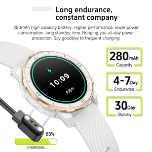 <span class=keywords><strong>Montre</strong></span> intelligente à la mode pour adolescents, écran tactile complet avec cadrans personnalisés et <span class=keywords><strong>montre</strong></span> de surveillance de la santé 2024 - Product Image 6
