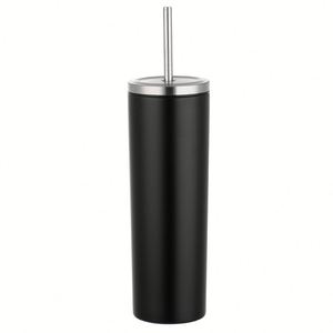Vaso de Acero Inoxidable Recto con Tapa de Rosca, Interior 304, Exterior 201 - Product Image 4