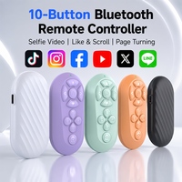   Télécommande sans fil pour déclencheur d'objectif, zoom selfie pour TikTok, vidéo courte, caméra iPhone Android, OEM personnalisé
