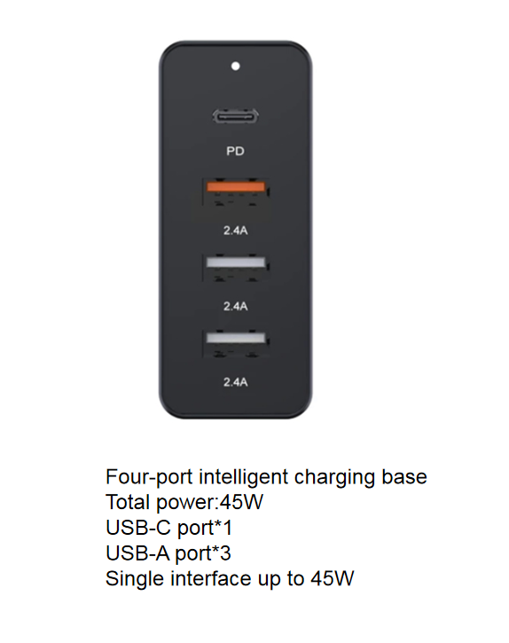 Noir 4 ports