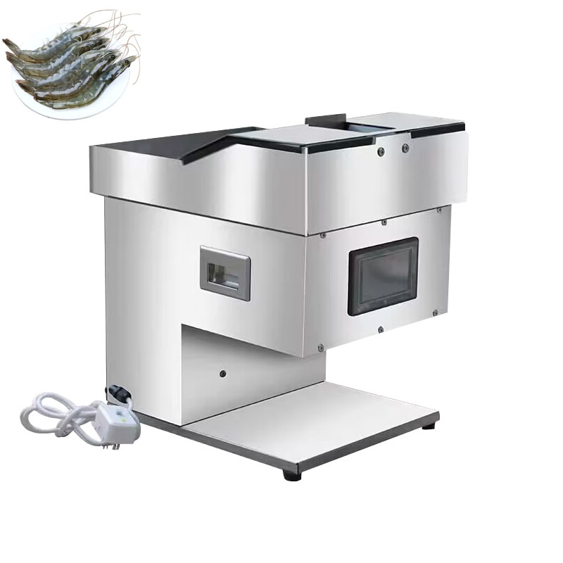 Desktop Intelligent Lobster Tail Opening & Shrimp Processing Machine with Freezing Shell Removal Tail Trimming Cutting Functions