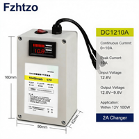 Batterie au lithium semi-solide 12V - Ultra-légère, 3000 cycles, stockage d'énergie, alimentation de secours pour LED solaires extérieures