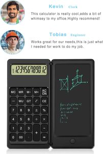 Calculatrice Scientifique Personnalisable avec Tablette d'Écriture, Logo Personnalisable, Alimentation par Piles, Matériau ABS, Modèle C5 - Bureau Professionnel - Product Image 5