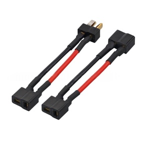 Cable Conector Tipo T Negro Macho-Hembra para Batería RC, Cable de Alimentación para Coche de Control Remoto - Product Image 2