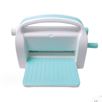 Machine de découpe et d'embossage multifonctionnelle A4 (11,7x8,3 pouces) pour loisirs créatifs en papier, ensemble complet avec matrices et pochettes