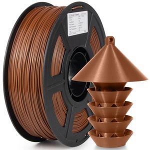 OEM/ODM <span class=keywords><strong>ISANMATE</strong></span> Filament ASA durable et prêt pour l'extérieur Bobine brune 1kg résistante aux UV pour imprimantes 3D - Product Image 1