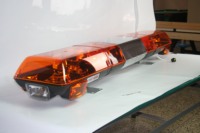 LYAF Ambre Avertisseur Lightbar Haut-parleur d'urgence Ambulance Bleu Avertisseur stroboscopique Klaxons Sirène Haut-parleur Avec Lumière Avertir Lumière Voiture