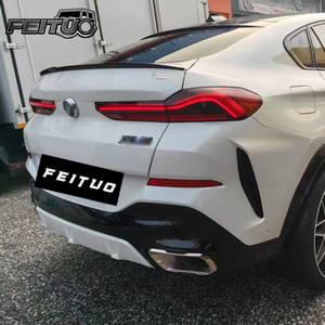 FEITUO Usine Auto Bodykit pour 09-14 BMW <span class=keywords><strong>X6</strong></span> E71 Ancien Modèle à Nouveau 24 Modèle X6M Pare-chocs Avant Grille Capot Phare Aile - Product Image 6