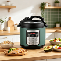 Cuisinière à pression électrique à affichage numérique multi-modes pour la maison, fournie par l'usine