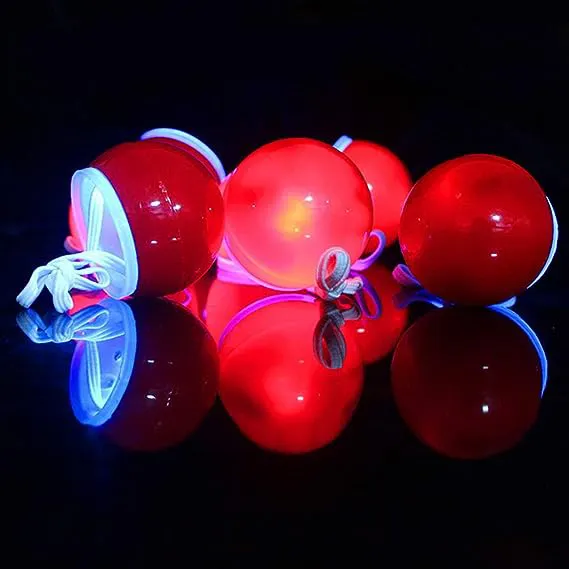 ชุดเดรสนีออนจมูกแดงสำหรับปาร์ตี้ไฟ LED สำหรับตกแต่งจมูกโจ๊กเกอร์จมูกแดง