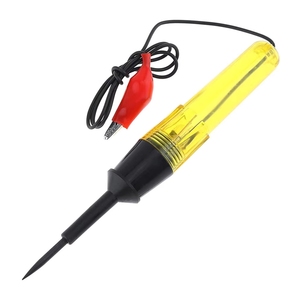 Testeur de circuit universel 6V-24V de taille moyenne, voltmètre de voiture avec sonde longue et ampoule, outils d'entretien automobile - Product Image 3