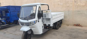 Motocarro <span class=keywords><strong>a</strong></span> Nove <span class=keywords><strong>Ruote</strong></span> Motorizzato e Resistente con Serbatoio Carburante Personalizzabile ad Apertura Laterale Alta - Product Image 3
