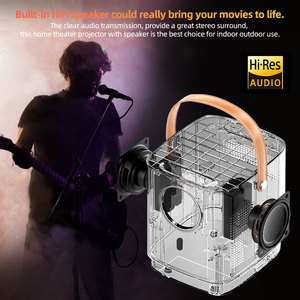 Proyector Portátil Rigal E1, el Mejor Proyector Profesional para Exteriores de 12v, para Camping, Juegos, <span class=keywords><strong>TV</strong></span> Móvil, 1080p, LED, Mini, para Luz Diurna - Product Image 6