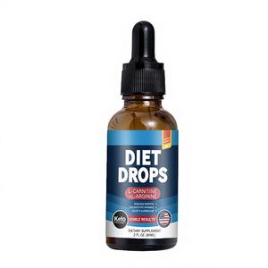 Gotas Keto para Adultos de Marca Privada, Suplementos Líquidos Orales para Adelgazar y Quemar Grasa, Naturales, Bajos en Azúcar, Sin Gluten, Gotas para Perder Peso - Product Image 1