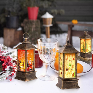 Pendentifs <span class=keywords><strong>de</strong></span> table Joyeux Noël, petite veilleuse, décorations <span class=keywords><strong>de</strong></span> Noël en forme <span class=keywords><strong>de</strong></span> Père Noël, bonhomme <span class=keywords><strong>de</strong></span> neige <span class=keywords><strong>et</strong></span> renne, décorations <span class=keywords><strong>de</strong></span> Noël, Natal - Product Image 3