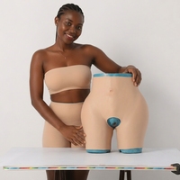 Culotte gainante en silicone de haute qualité pour fesses et hanches, avec coussinets en silicone, grandes tailles, pour un effet fessier et hanches artificiels pour femmes