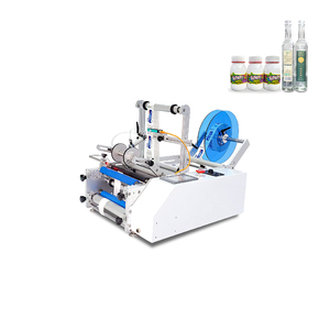 Máy Dán Nhãn Tròn Bán Tự Động Hoạt Động Linh Hoạt Một Năm Đảm Bảo Chất Lượng Máy Dán Nhãn Tròn Chứng Nhận PLC <span class=keywords><strong>CE</strong></span> - Product Image 2