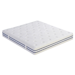 Matelas roulé compressé sous vide, hybride ressorts ensachés et mousse à mémoire de forme gel, taille King, pour appartement, livré en boîte - Product Image 1