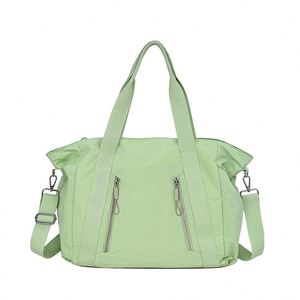 Sac bandoulière en nylon léger grande capacité avec fermeture éclair, nouveau sac de voyage décontracté et portable, sac à bandoulière imperméable - Product Image 3