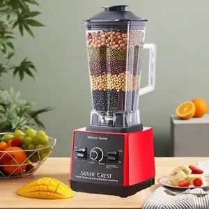 blender 1.5l, crushing professional ice silent sound proof enclosure 2300w/