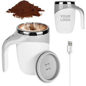 <span class=keywords><strong>Termo</strong></span> agitador eléctrico de 380Ml, taza de café con leche, taza agitadora magnética automática recargable, taza mezcladora de batería, taza autoagitadora - Product Image 2