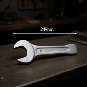 Open End Wrench 249mm Length Steel <b>Tool</b> For Mechanical Repair - Product Image 3