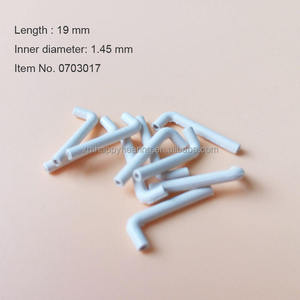 Tubo Receptor Tipo L para Audífonos Personalizados HappyHearing, Material de Goma Fluorada - Product Image 3