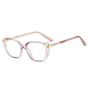 82278 Cat-Eye TR90フレーム新しい超軽量メガネ工場シンプルで多彩な女性用CPプラグインアンチブルーライトメガネフレーム - Product Image 3