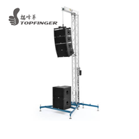 Sistema de Truss para Altavoces, Iluminación de Escenarios para Eventos al Aire Libre, Torres de Audio con Truss, Soporte de Aluminio para Line Array
