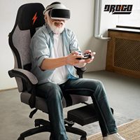 Quantité minimale de commande 1 PCS Chaise de jeu bon marché avec massage avec repose-pieds Chaise de jeu PC Cadeira Gamer E-sports Chaise avec repose-pieds