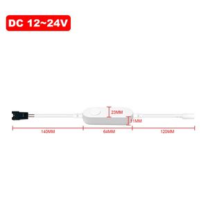Gledopto GL-MC-004WL מיני מעופפת בקר סטריפ 12-24v 3a חכם dimmers עבודה ws2811 ws2812 רצועות es8266 dimmers - Product Image 2