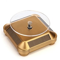 Présentoir solaire rotatif à 360 degrés pour affichage électronique de bijoux, téléphone portable, montre, livraison gratuite
