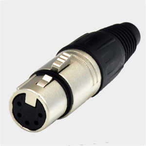 Kết nối ổ cắm cấu hình thấp Adapter kết nối đa lõi nữ nam cắm XLR 5 Pin jack XLR 5 pin - Product Image 3