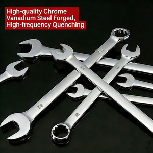 超大型産業用コンビネーションレンチ プラム＆オープンエンドスパナ メトリックOEM省力自動車修理レンチ - Product Image 2