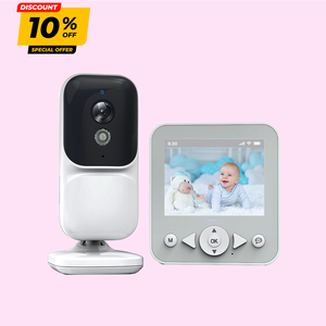 Monitor Inalámbrico Portátil para Bebés, 16 Horas de Duración de la Batería, Modo de Audio, Monitor Digital de 2.4GHz - Product Image 1